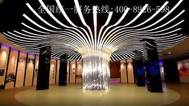 山东规划馆LED树