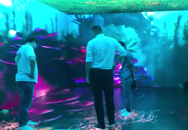 上海大洋海底世界沉浸式互动投影