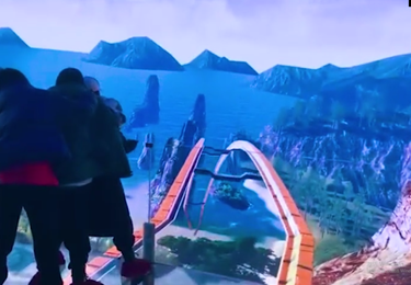 上海全息过山车沉浸式投影体验馆