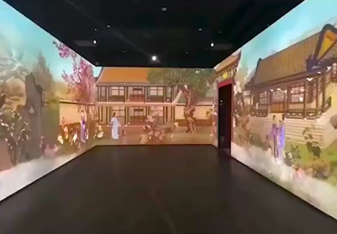四川国际旅游交易博览中心沉浸式投影