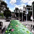 户外地面互动